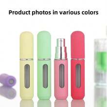 3/1 Chai đựng nước hoa màu kẹo 5ML có thể nạp lại, Chai xịt nước hoa có thể nạp lại, Bình xịt nước hoa du lịch, Bình đựng chất lỏng rỗng nhỏ gọn di động, Vật dụng cần thiết khi đi du lịch, Túi đựng đồ du lịch cho bãi biển, Chai du lịch cho kỳ nghỉ hè trở lại trường - Nhiều màu - Xem 5