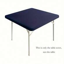 Bộ 1 khăn trải bàn, chất liệu polyester và spandex, hình chữ nhật, chống thấm nước, có thể giặt được, phù hợp cho bàn tiệc buffet, bữa tối ngày lễ, đám cưới, hội chợ thương mại và sử dụng tại nhà. - Nhiều màu - Xem 21