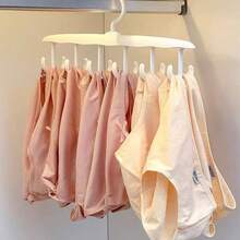 12-Hook Plastic Hanger Set: Space-SavingOrganizer For Bras, Tank Tops, And More In YourCloset - Multicolor - View 2