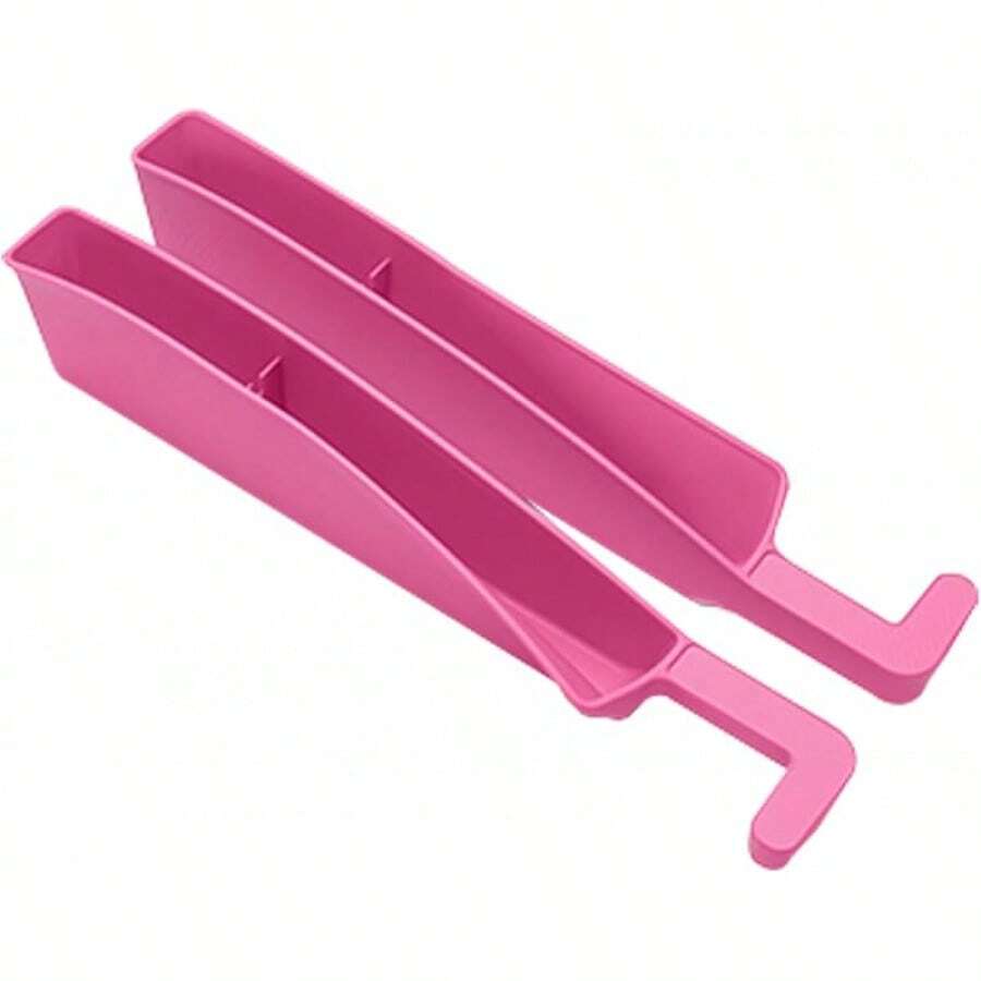 Car Filler, Organizer With Phone Holder, Car Accessories, Car Organizer Fit Car SUV Truck-2PCS Black - Pink - View 1