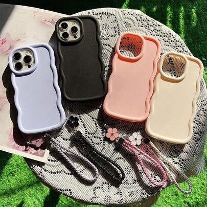 全新硅胶手机壳适用于三星 Galaxy S25、S24、S24Plus/S24+、S24Ultra、S24FE、S20、S21、S22、S23，软壳全包保护马卡龙卡通手机壳适用于 11/11 Pro/11 Pro Max/12/12 Pro/12 Pro Max/13/13 Pro/13 Pro Max/14/14 Pro/14 Pro Max/15/15 Pro/15 Pro Max/16/16 Pro/16 Pro Max 防水防震防摔防刮