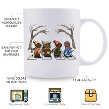 11 Oz White Ceramic Mug With Double Side Print - Emmet Otter Jug Band Christmas Nightmare Band Pops Coffee Mugs - Ideal Gift For Daily Water Coffee Drinking - trắng - Xem 6