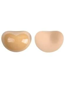 1/2 Pairs Reusable Double-Sided Adhesive Bra Pads - Sticky Bra Pads With Padding - Dress, Bikini Bra Pads - Multicolor - View 9