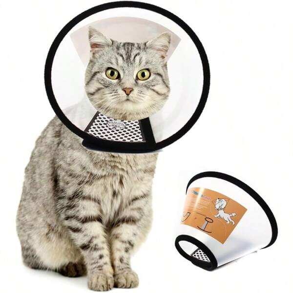 Pet Elizabeth Ring Cat Dog Collar Anti Lick Soft Head Cover Elizabeth White Ring Dog Elizabeth Ring.Fish,Puppy Keep,Puppy Keep Puppy Keep,Puppy Keep On Home,Bird Bath,Pet,Meine Welpe,Nourris Ton Chiot Aujourd'hui,Nourris Ton Chiot Gains Faciles