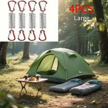 2-5pcs/Set Camping Tent Spring Clips Kit, Tent Porch Swing Spring Clips, Heavy Duty Frame Accessories Sunshade Tensioner, For Fixing Waterproof Tent Canopy - Multicolor - View 6