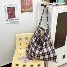 Women Tote Bags - Coffee Brown - View 8