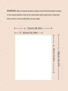 1 件柠檬印花平纹细布婴儿襁褓包，适合新生男婴和女婴的婴儿车罩毯，接收毯，平纹细布襁褓布，婴儿床上用品 - 愛心 - 查看 2