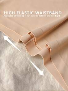 Women's Solid Color Waist Cinching Shaping Elastic Comfortable Boyshorts