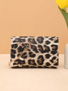 Vintage Fashion Personal Animal Pattern Chain Mini Square Bag, Daily Shopping - Multicolor - View 4