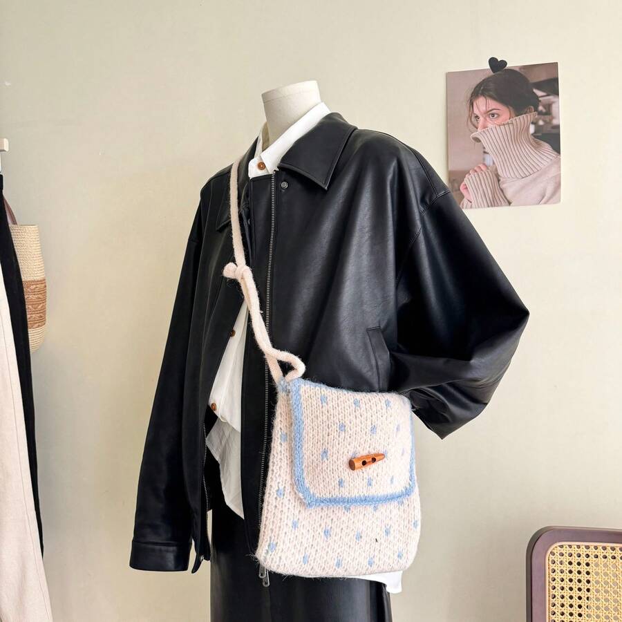 Women Shoulder Bags - SKU-01米藍 - 查看 1