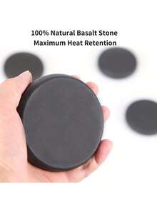 1 Set Hot Stones Massage Heater Kit, Portable Hot Stone Massage Set With Heater, Hot Rocks Basalt Massage Stones For Home SPA Heating Therapy Relaxation - Multicolor - View 8