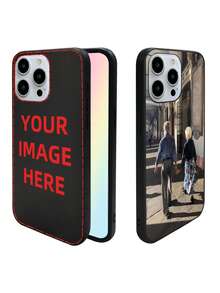 定制手机壳、DIY手机壳、独特手机壳、手机壳礼品、定制礼品手机壳、情侣手机壳、照片打印手机壳、男友/女友照片手机壳、宠物照片打印手机壳，兼容和Galaxy - 黑色 - 查看 3