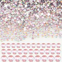 Décorations de diamants en résine strass à fond plat de 0,2 cm / 0,3 cm / 0,4 cm pour les tasses, les jouets, l'artisanat, les chaussures, les vêtements