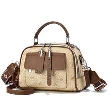 Women Shoulder Bags - 棋盤格-卡其 - 查看 7