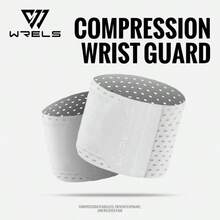 WRELS 1件/1對 透氣可調節專業羽球/排球護腕－防扭傷腕部支撐，適合健身房、運動使用 - 彩色 - 查看 10