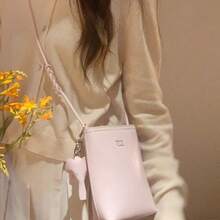 Women Shoulder Bags - 粉紅色-送小象 - 查看 2