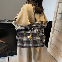 Women Shoulder Bags - 紅格 - 查看 6