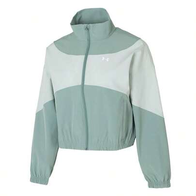 Under Armour UA Rival Woven Jacket, Women's Casual Loose Sportswear Top, Suitable For Daily, Outdoor, Travel, Training, 1389631-348