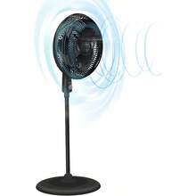 Ventilador de pedestal Air MAXX de 16" y 4 aspas, con sistema repelente anti mosquitos, 70 W y 3 velocidades, VE3171X0.