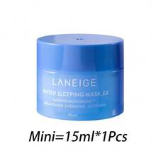 Laneige ​​旅行装睡眠面膜，含烟酰胺和角鲨烷，15ml/0.5oz - 藍色 - 查看 12