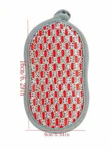 10 件彩色厨房超细纤维海绵，可重复使用双面不锈钢清洁垫，适用于锅具和炉灶的柔软清洁刷，款式和颜色随机