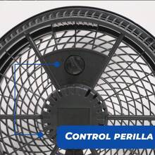 Ventilador de Piso y Pared de 20 Pulgadas, Silencioso y Potente, 1 Año de Garantía, Aspas Aerodinamicas, Control de Perilla e Inclinación Ajustable