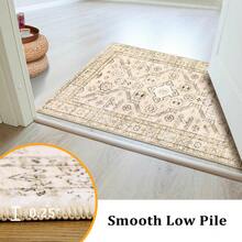 Meiyiu Area Rug Living Room Rugs - Washable Boho Farmhouse Moroccan Geometric No Slip Indoor Rug Soft Floor Carpet For Bedroom Under Dining Table Home Office Decor - Beige - Beige-8' x 10' - 查看 6