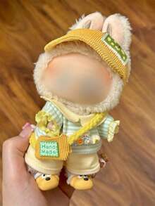 Summer Limited For Labubu Outfit Set - 17cm Cute Doll Clothes For 1st/2nd Gen Vinyl Keychain, Viral DIY Fashion Accessory, Hisame Must-Have!