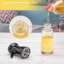 Honbuty Olive Oil Sprayer For Cooking, 200ml Glass Oil Dispenser Bottle Spray Mister, Refillable  Oil Vinegar Spritzer Sprayer Bottles For Kitchen, Air Fryer, Salad, Baking - Black - View 5