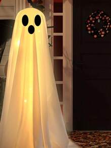 RTONTR 1 件/2 件万圣节户外装饰 - DIY 大型发光白布鬼魂 - 可爱鬼魂 - 点亮节日派对家庭门廊庭院装饰花园草坪使用万圣节装饰灯家居装饰派对装饰万圣节装饰房间装饰万圣节花园装饰礼物仙女