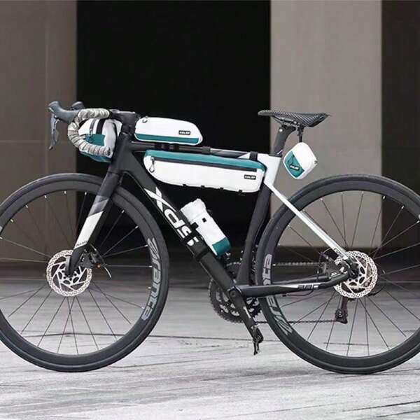 5pcs Outdoor Cycling Bag Set For Bicycle: Handlebar Bag, Crossbar Bag, Saddle Bag, Seat Bag, Top Tube Bag