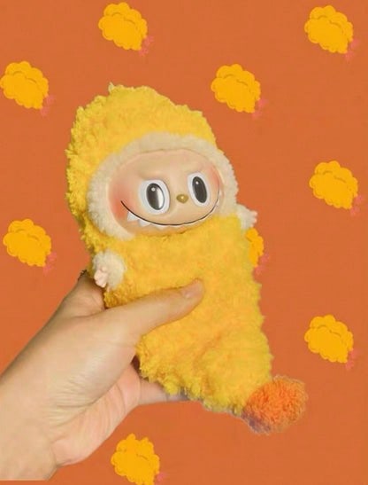 Pop Mart POP MART Labubu Macaron 17cm Deep Fried Prawn Doll Clothes Accessories For Pendant - Style Dolls