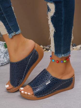 Women's Fashion High Platform Sandals, High-End Stylish, Durable, Comfortable, Non-Slip, Suitable For Casual Wear