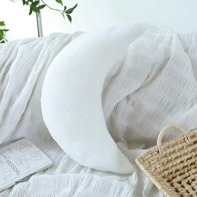 1 Piece Of Moon Star Cloud Pillow, Children's Pillow, With Delicate, Soft And Comfortable Surface Fluff, Decorative Floor Pillow, Waist Cushion, Perfect Home Decoration