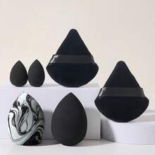 6PCS Makeup Sponge,Suitable For Cream & Powder Concealer, Loose Powder Makeup Applicator,Dual-Sided Velvet & Suede Texture, Makeup Puffs, Soft Air Cushion Sponge With Rhinestone Accents, Wet Dry Cosmetic Foundation Blender Makeup Sponge For Under Eye,Foundation Application, Gentle On All Skin Types, Shiny Rhinestone Gift,Makeup,Cheap,Room Decor,Vanity,Travel,Bedroom,Makeup Accessories,Puff,Makeup Blender,Powder Puff,Makeup Sponge,Cheap,Stocking Stuffers,Makeup,Makeup Tools,Cheap Stuff,Gifts,Gifts For Women,Christmas Gifts