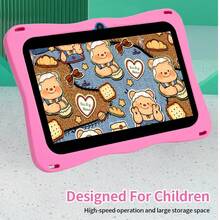 Máy tính bảng học tập điện tử tương tác cho trẻ em, Hệ điều hành Android 13, Phần mềm dành cho trẻ em được cài đặt sẵn, Pin dung lượng lớn 4000mAh, Hỗ trợ WiFi, Kiểm soát của phụ huynh, Trò chơi giáo dục, 4GB+64GB, (Bao gồm: Hộp đóng gói, Cáp dữ liệu, Sách hướng dẫn, OTG, Kim cắm thẻ) - Nhiều màu - Xem 11