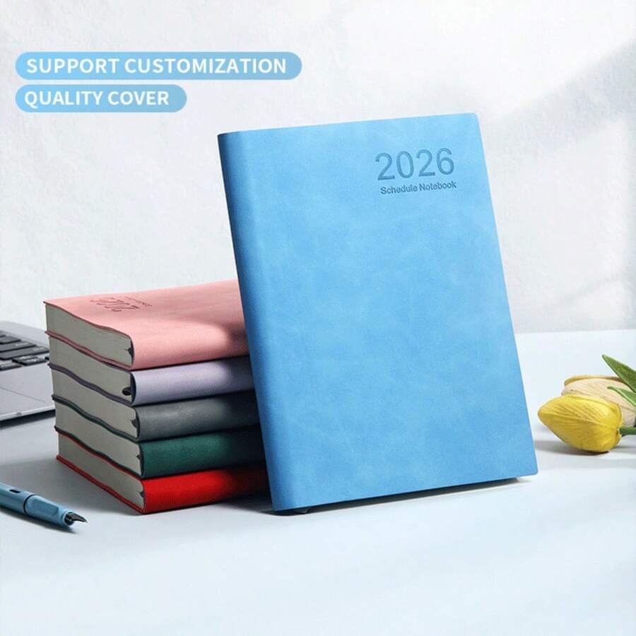 2026 Maximum Efficiency: Daily Planning And Calendar Journal - 320 Pages Of Time Management And 365 Days Of Daily Schedule Self-Discipline Checklist, The Best New Year Gift!,For School Supplies,Back To School - Multicolor - View 1