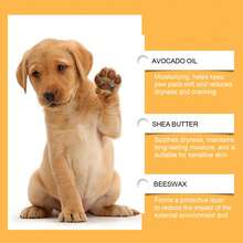 Bálsamo para patas de mascotas, crema hidratante y nutritiva para el cuidado de las patas de gatos y perros