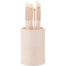ColourPop Brush Of An Eye Makeup Brush Set - 6 Eye Makeup Brushes To Seamlessly Buff,  Blend,  Define & Line - Made With Luxe Synthetic Vegan Bristles - Includes Holder (6 Count)