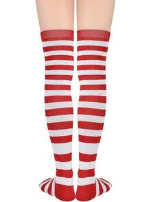 Football Socks For Boys And Girls - Red and White - View 3