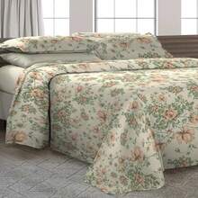 PRINTED DOUBLE BEDSPREAD (VARIOUS PRINTS) - Nhiều màu - Xem 5
