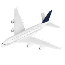 A380 German  Airplane Plane Metal Diecast Plane Model For Aviation Collectibles - 白色 - 查看 1
