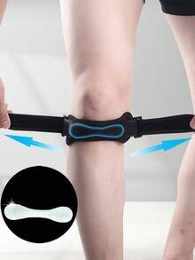 1 pieza Rodillera de silicona para hombre, Soporte de rodilla con protección de menisco para saltar la cuerda, bádminton, baloncesto, adecuado para fitness, correr, ciclismo, escalada o fútbol para hombres y mujeres - Multicolor - Ver 3