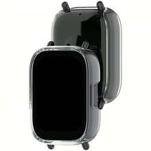 2 件 Redmi Watch 5 Active PC 保护壳，适用于 Redmi 5 Lite 手表的镂空替换壳盖，时尚个性化 - 透明色+銀色[鏤空殼] - 查看 7