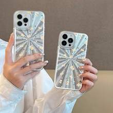 Funda para teléfono 1PC Una funda para teléfono 16Pro adecuada con un patrón de fuegos artificiales de alta gama, que presenta un diseño minimalista con agujeros grandes y resistencia a los golpes. - Colores mixtos 1 - Ver 2