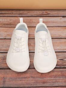 Men's/ Women'sWide Barefoot Shoes,Minimalist Style Casual Shoes,Zero Drop Outdoor Walking Shoes. - White - View 4