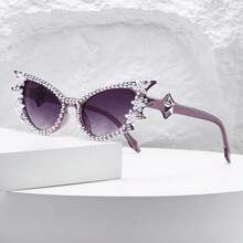 1副男士金属圆形仿木腿遮阳时尚眼镜 男士眼镜 女士眼镜 - 彩色 - 查看 1