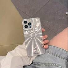Funda para teléfono 1PC Una funda para teléfono 16Pro adecuada con un patrón de fuegos artificiales de alta gama, que presenta un diseño minimalista con agujeros grandes y resistencia a los golpes. - Colores mixtos 1 - Ver 6