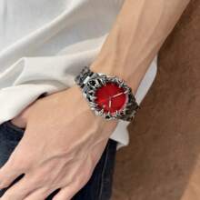 Y2K Dämon Krallengehäuse Quarzuhr Herren, heiß, mittelalterlich, alt, einzigartig, kreativ, luxuriöse Herrenuhren, Nischenquarzuhren