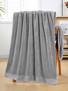 1pc 31.5" X 62.9" Luxury Thick Bath Towel, Super Soft And Absorbent, Suitable For Bathroom, Gym, Hotel, Beach - Perfect Gift For Everyone, Essential For Home And Travel, Ideal For Spa, Hotel, Sports Venue, Home